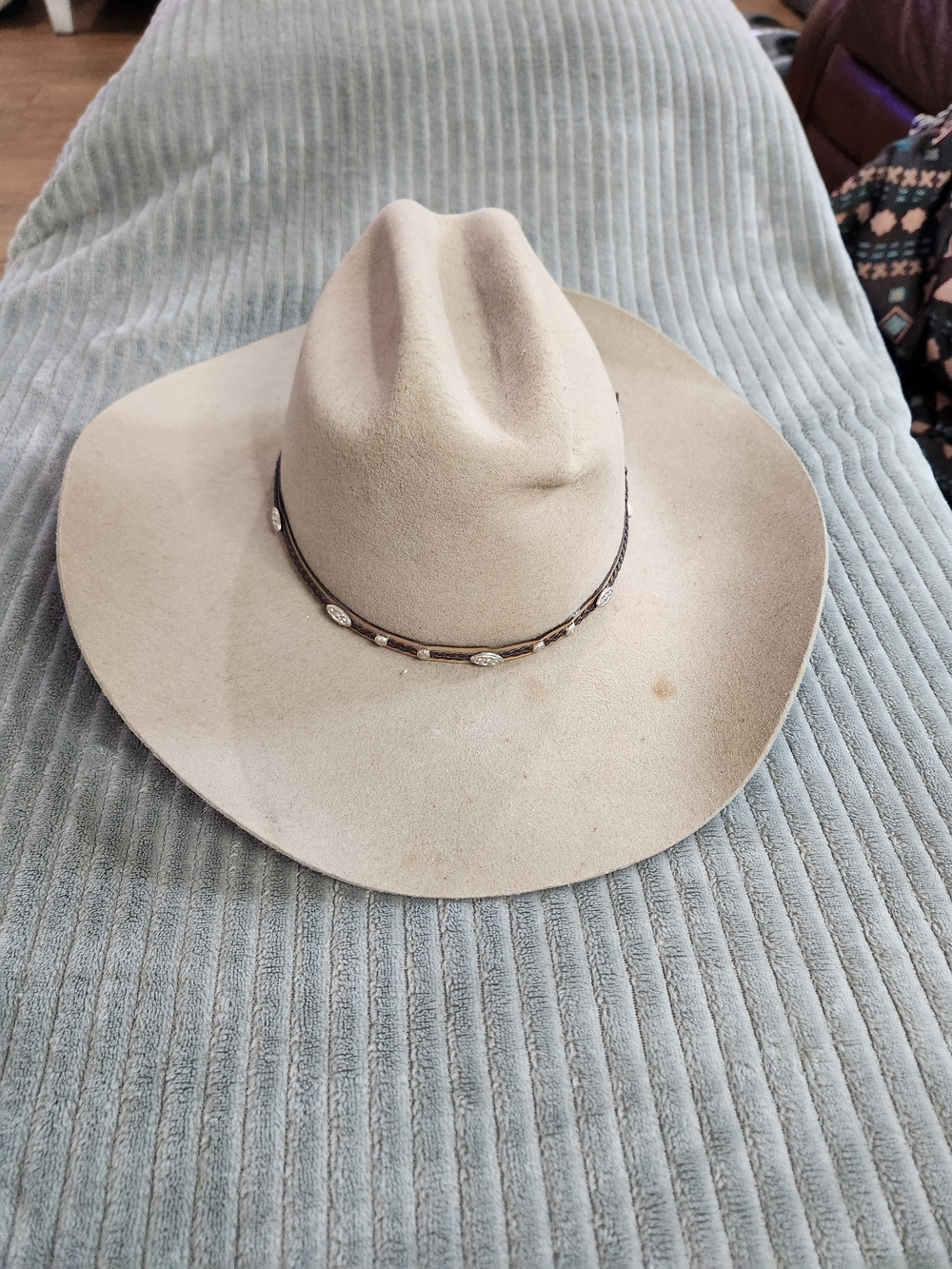 Cody James 3x wool blend size 58 7 1/4 Women's Western cowboy Hat  Light Beige